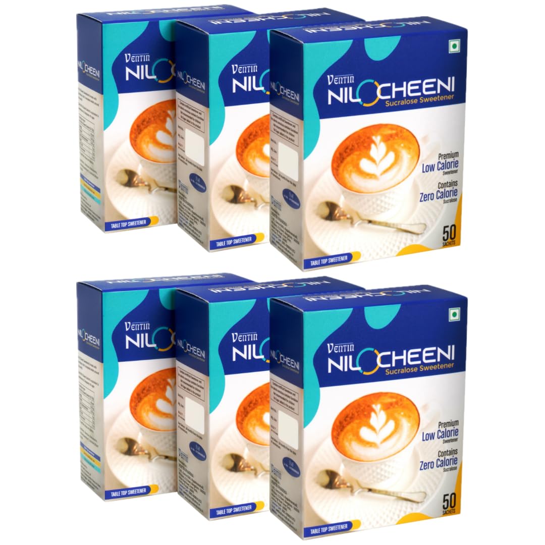 Sucralose Sachets | Sugar Free | Zero Calorie | Diabetic Friendly | Vegan & Keto Friendly | 100% Safe (300 Sachets - Pack of 6)