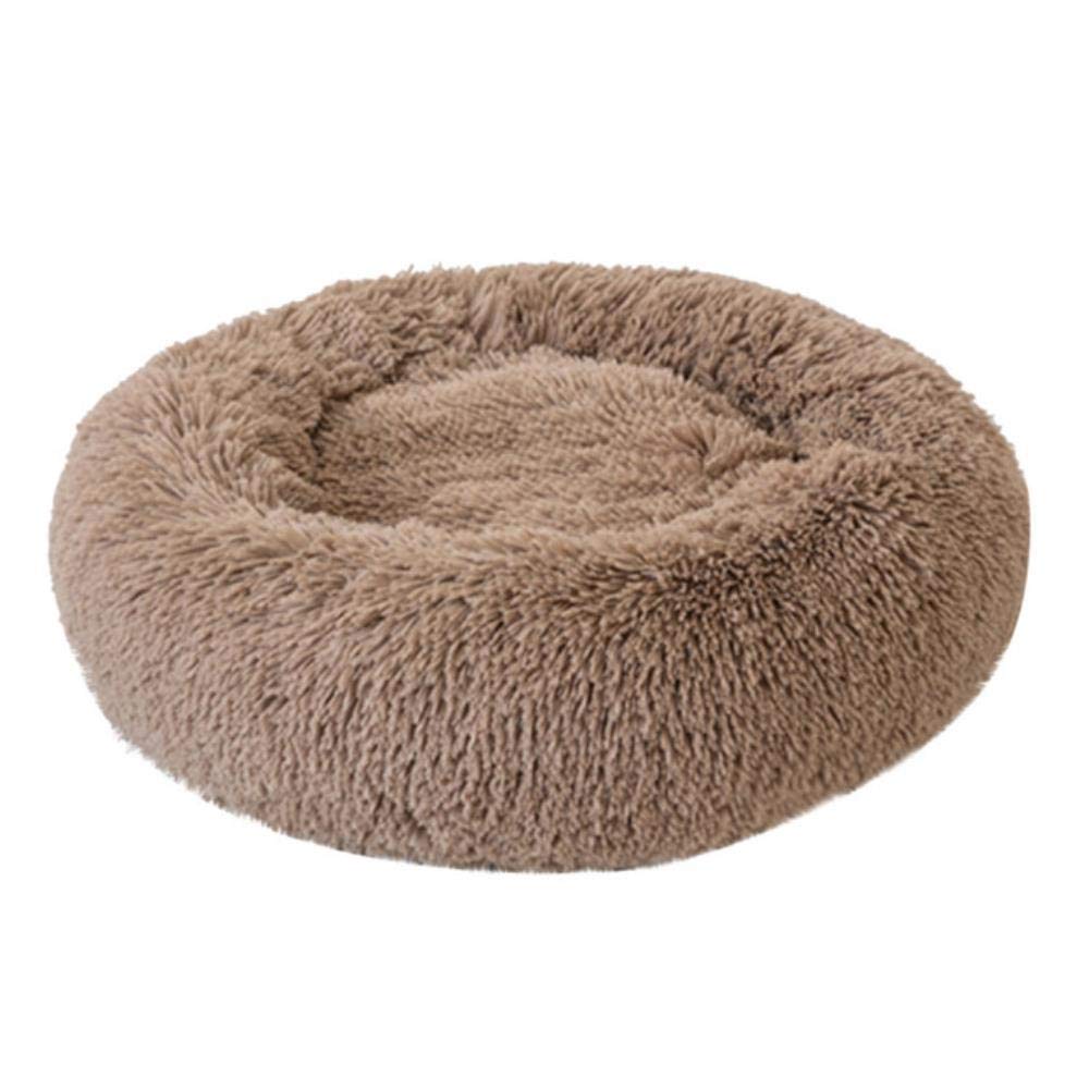 Chenil pour chat d'hiver et lit sac de couchage chaud kaki taille L
