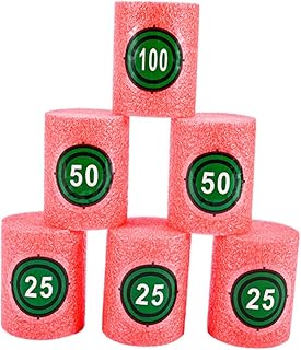 WHAMVOX 12pcs Target Bucket Outdoor Play Toys for Kids Outdoor Accessories Outside Toy Eva Soft Bullet Target Bullet Target Practice Toy Shooting Game Shooter Cans Shooting Target Barrels