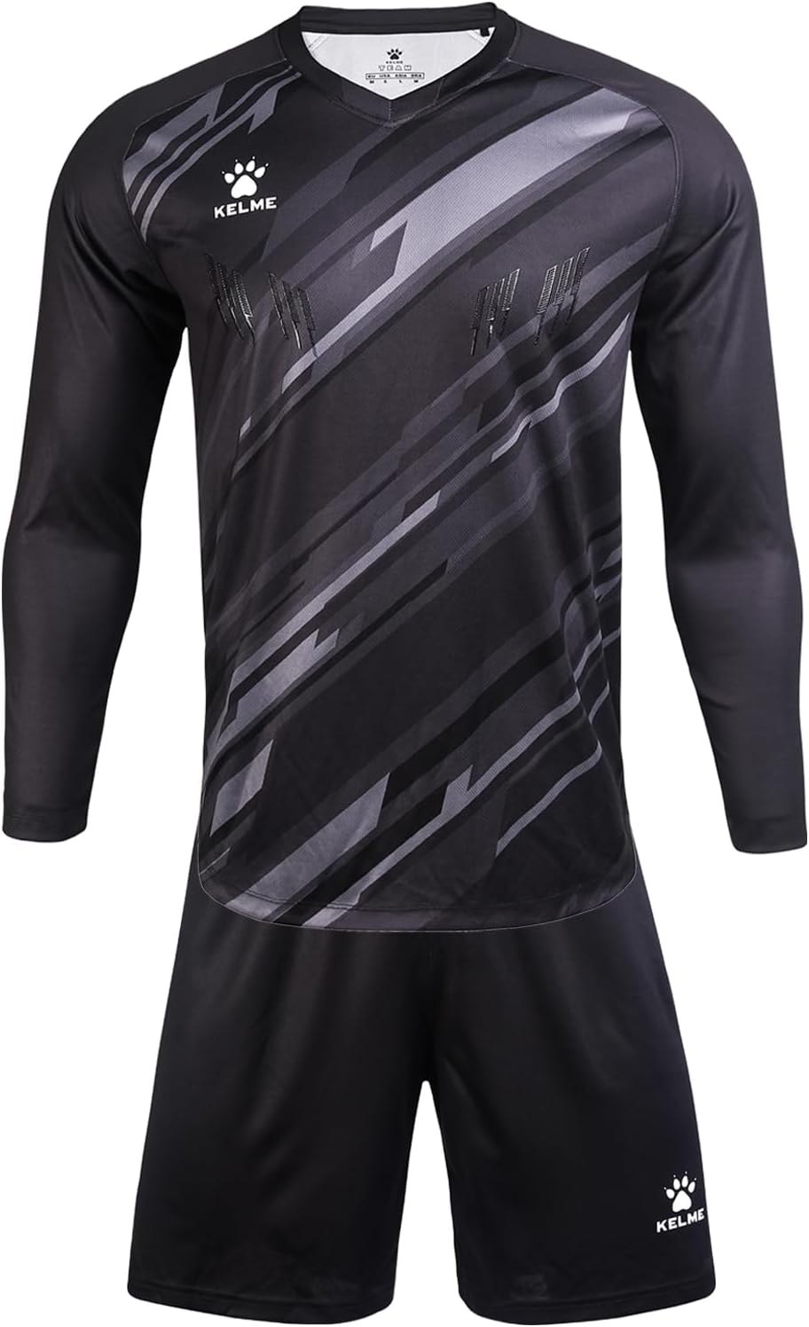KELME Men Goalkeeper Jersey Kid Padded Goalkeeper Soccer Jersey Adults Men's Goalie Jersey