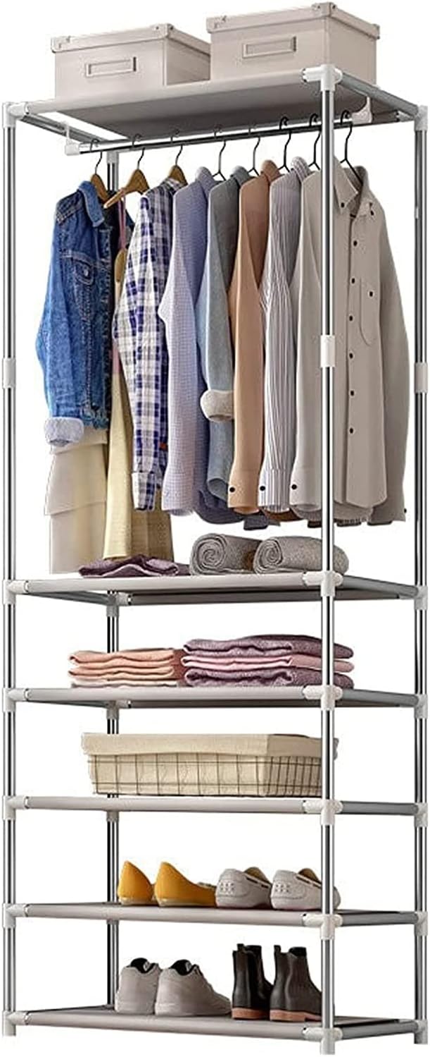 Penderies Armoire Armoire autoportante placard portevêtements tige en