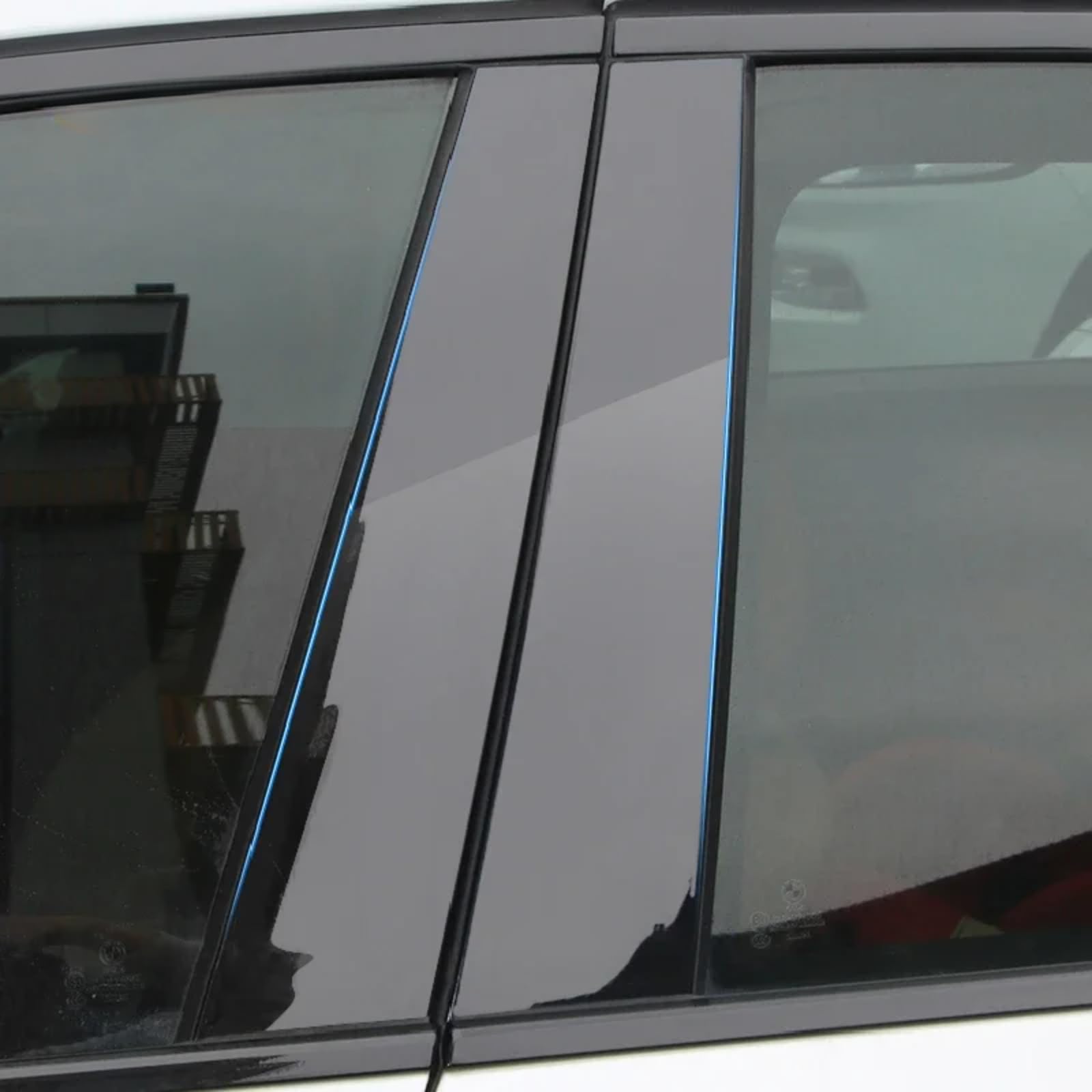 Pellicola protettiva per carrozzeria auto B C per lunotto, antigraffio, in TPU PPF, per BMW F12 F13 Serie 6 2010-2017 (trasparente)