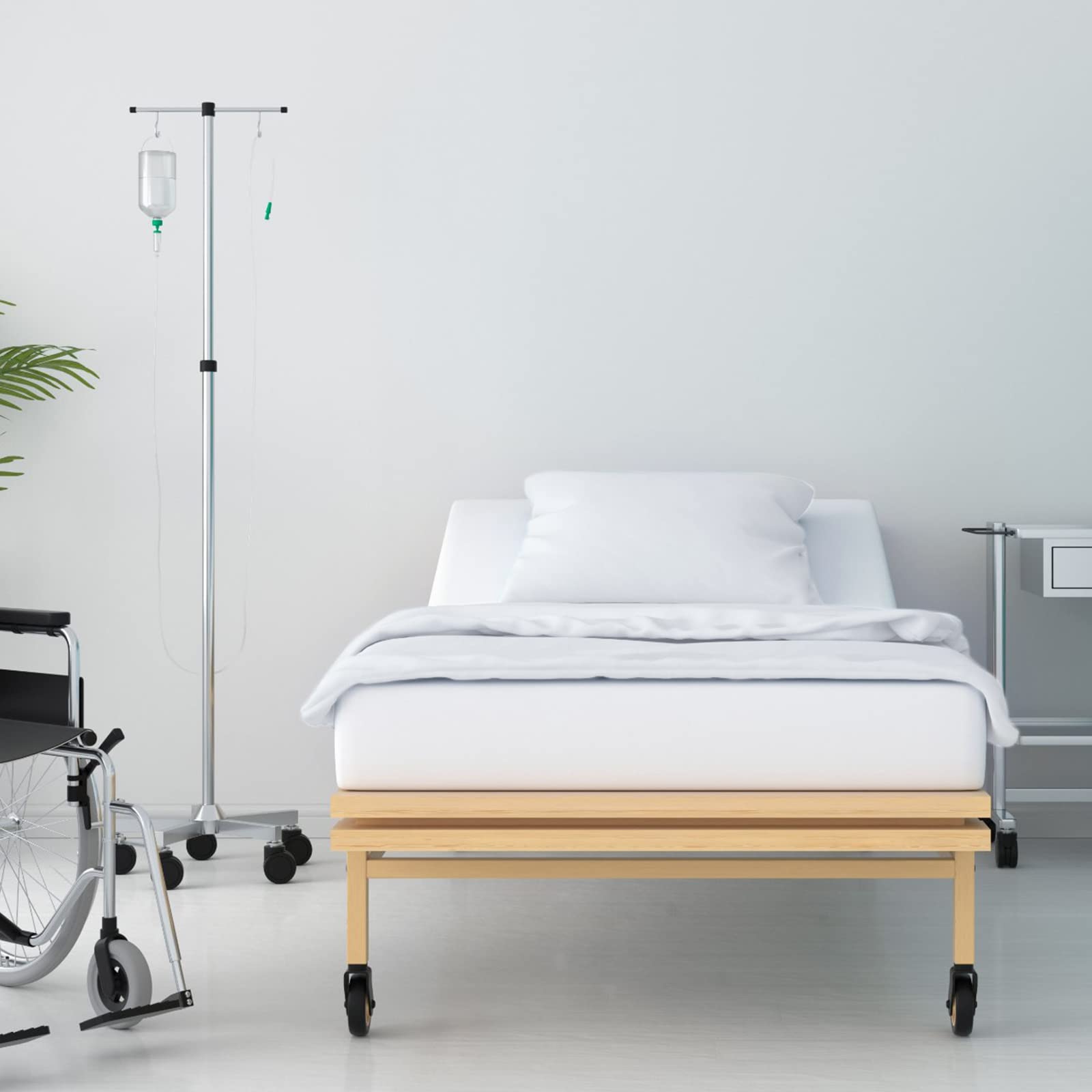 White Hospital Bed Sheets - Nursing & Home Use -5 White Hospital Bed Sheets - Nursing & Home Use -5