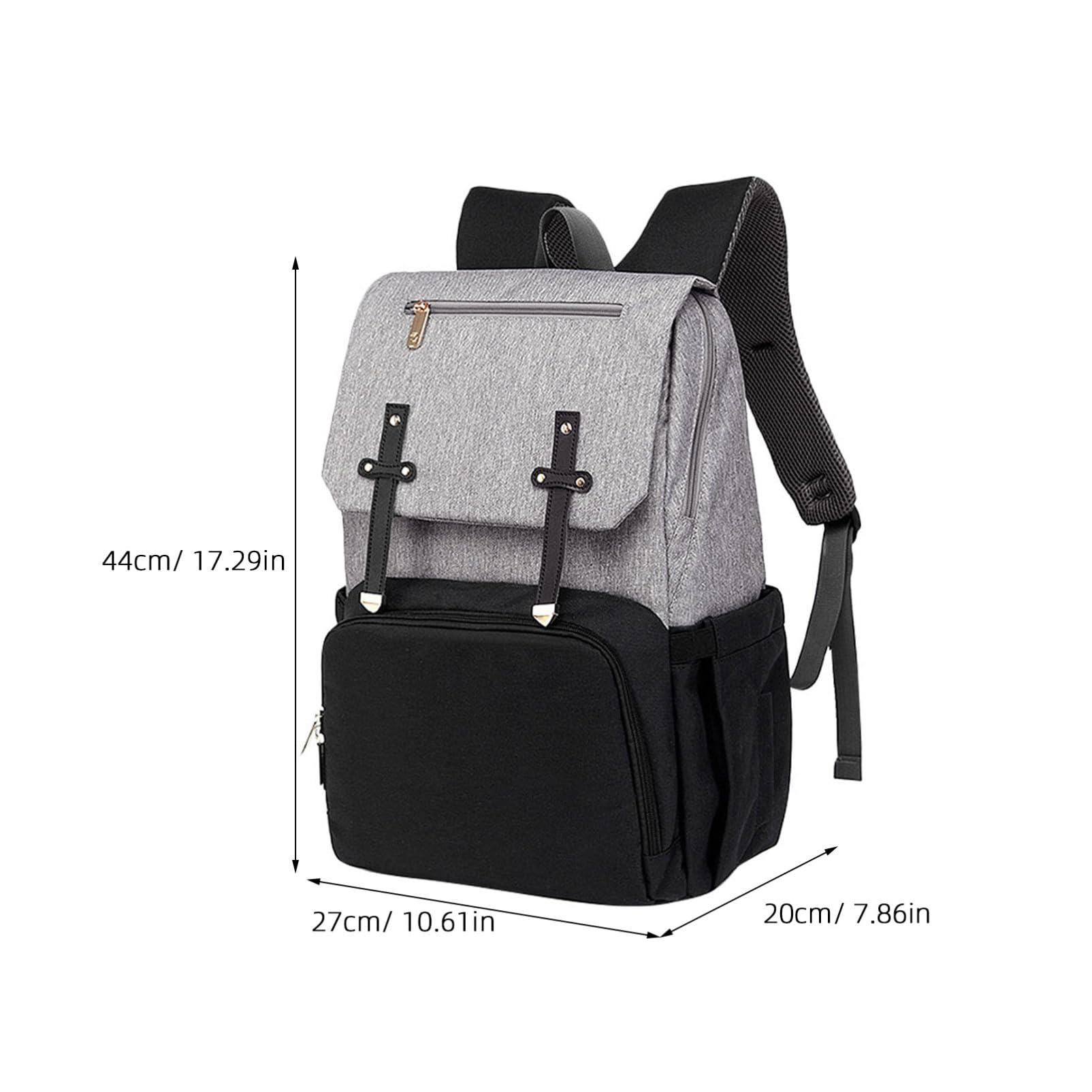 BESPORTBLE Bolso de Mamá Multifuncional Doble Hombro Gran Capacidad para Viaje para Madres y Bebés Actividades Exteriores