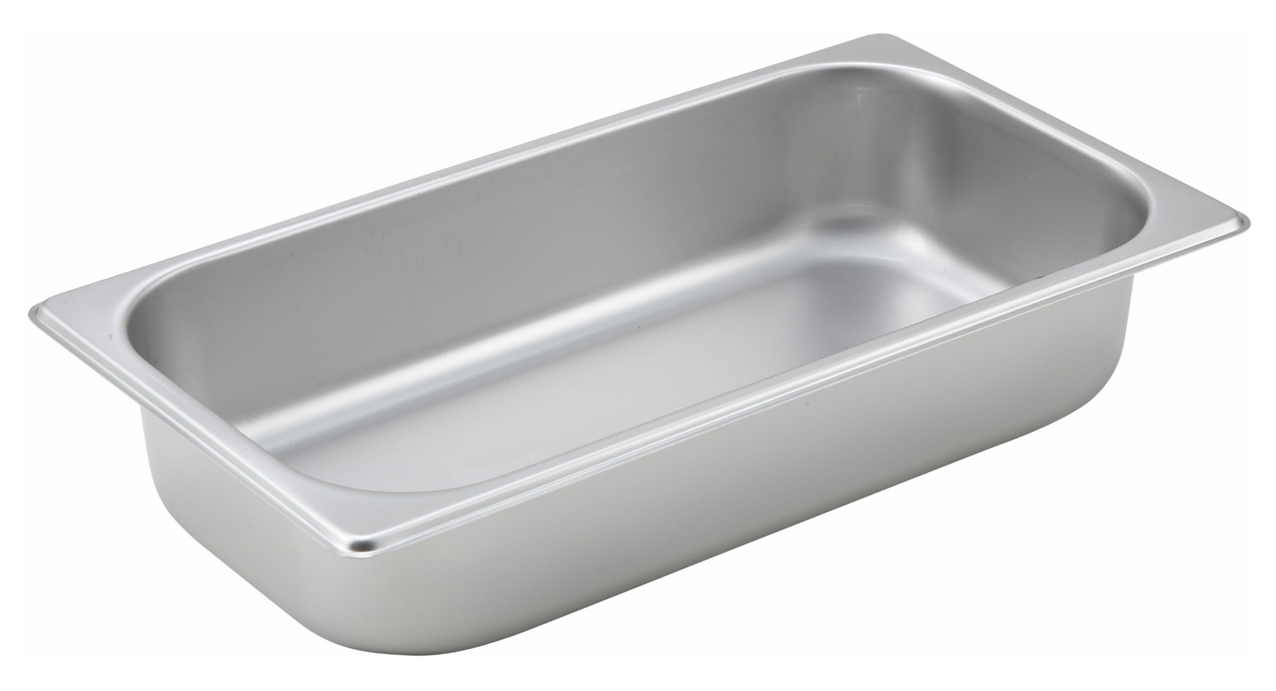 Winco 4-Inch Stainless Steel Pan - 1/3 Size -4
