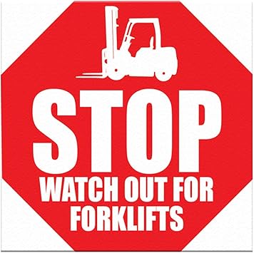 Amazon Com Forklift Floor Decals Stop Watch Out For Red Anti Slip Shape Lifestyle Industrial Area Signs Stickers 17inches Longer Side Office Products Amazon Com Forklift Floor Decals Stop Watch Out For Red Anti Slip Shape Lifestyle Industrial Area Signs Stickers 17inches Longer Side Office Products