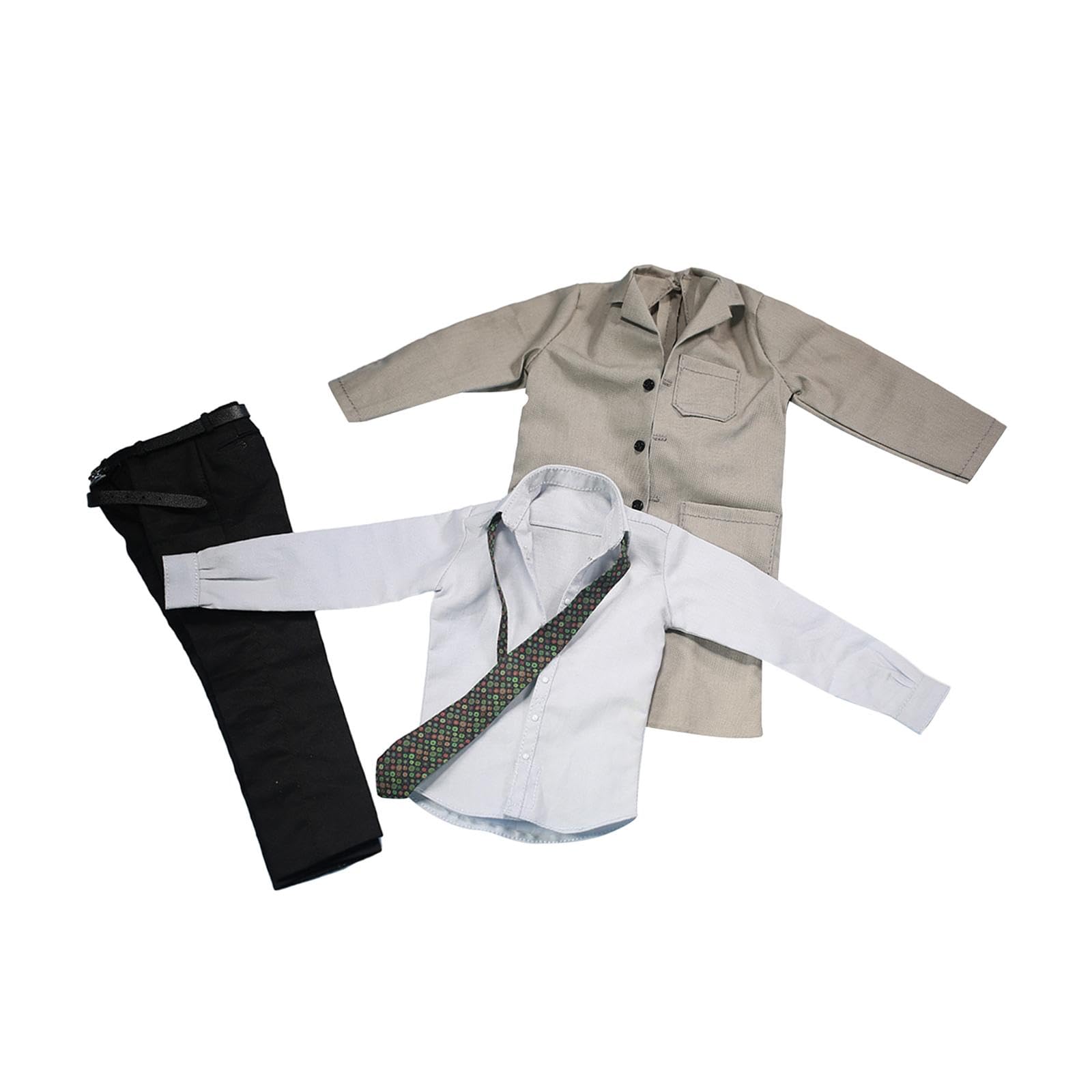 1:6 Puppenkleidung Set - Weißes Kostüm Für 12 Zoll Puppen