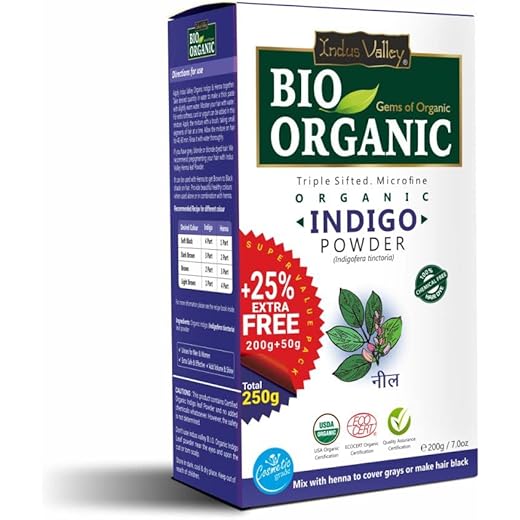 Indus Valley Organic Indigo Powder 200g