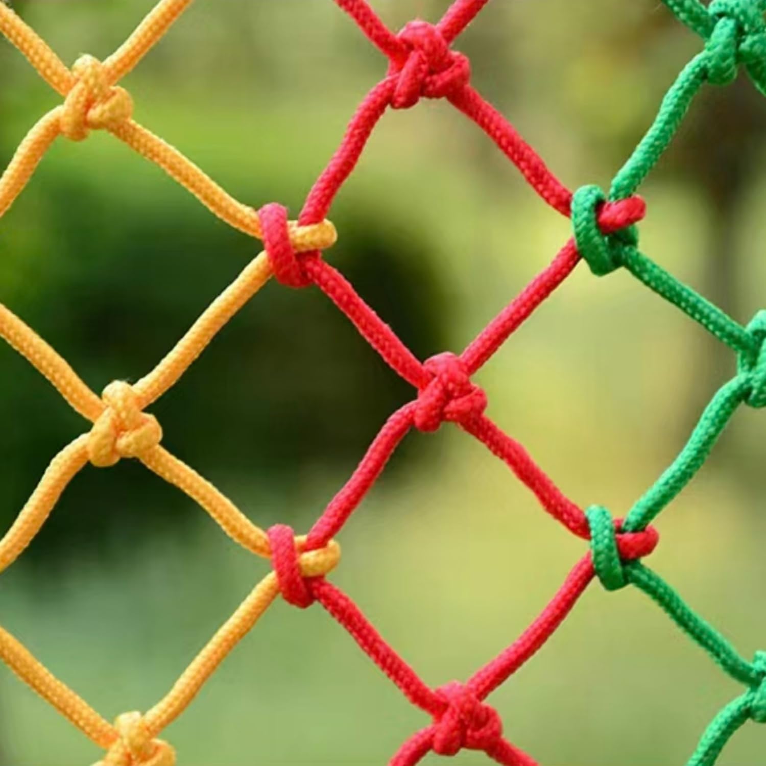 Lxlambentive Child & Cat Safety Net – Heavy Duty Colored Nylon Protective Netting, 10mm Rope, 8/10/12/15cm Mesh, Balcony/Stairs/Garden Fence For Kids & Pets(8cm Mesh,1x9m)