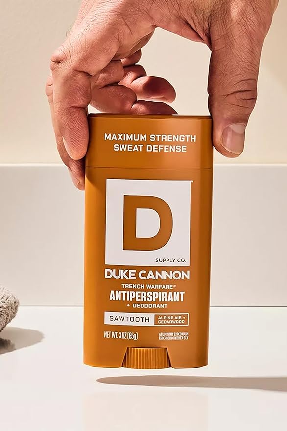 Duke Cannon Sawtooth Trench Warfare Antitranspirante Desodorante Hombre 3 oz miniatura 7