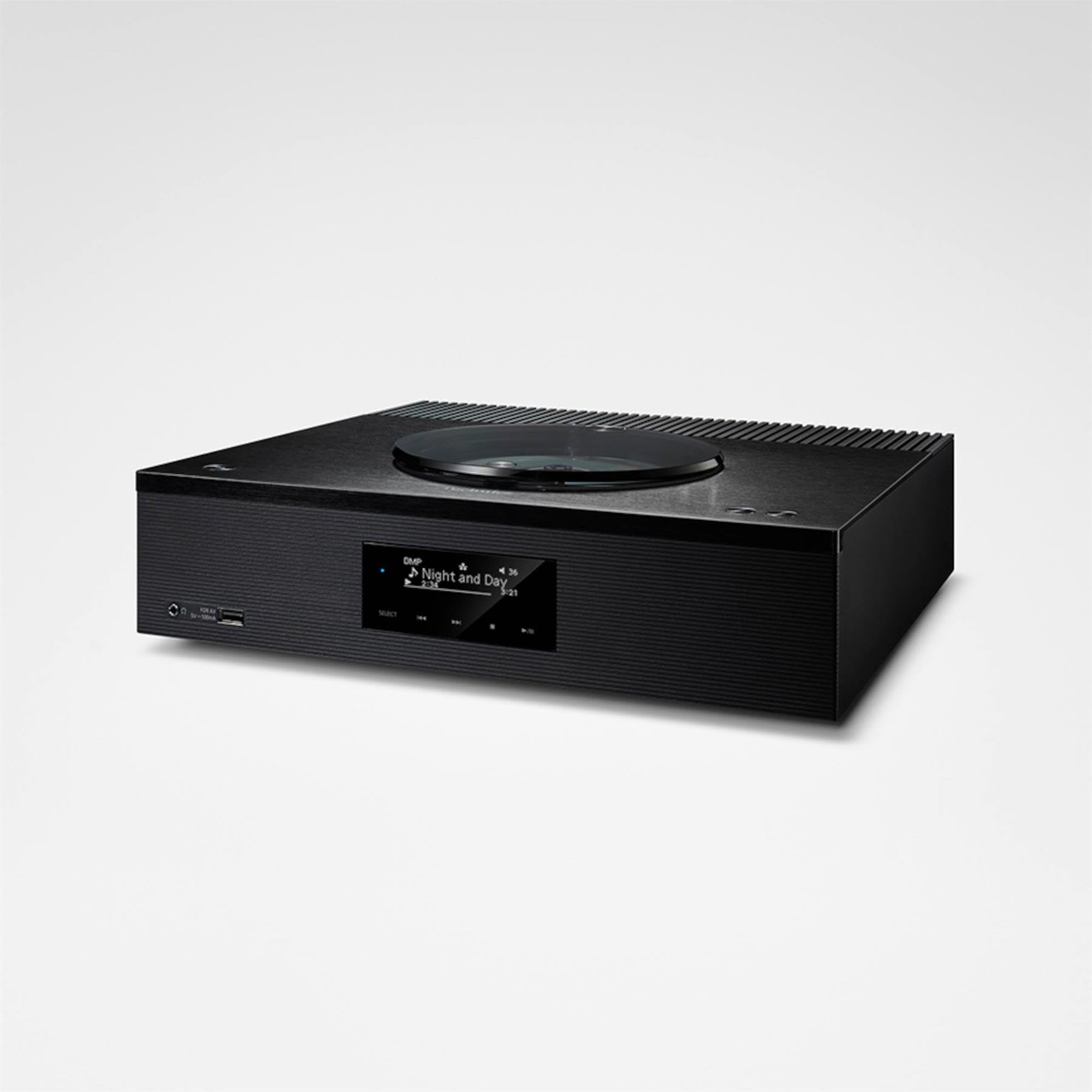 Technics SA-C600 Integrated Amplifier, Digital Streamer & CD Player (Black)