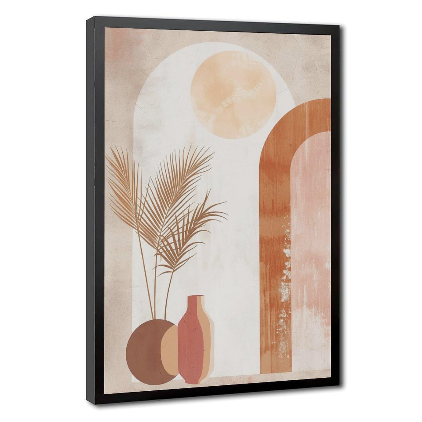 Bareronor Bstract Terracotta Plant Canvas Poster Bedroom Decor Landscape Office Room Decor Gift 24" L X 36" W