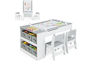 Kids Table and Chair Set Gray: Cultivating Honey Joy through Play and Creativity