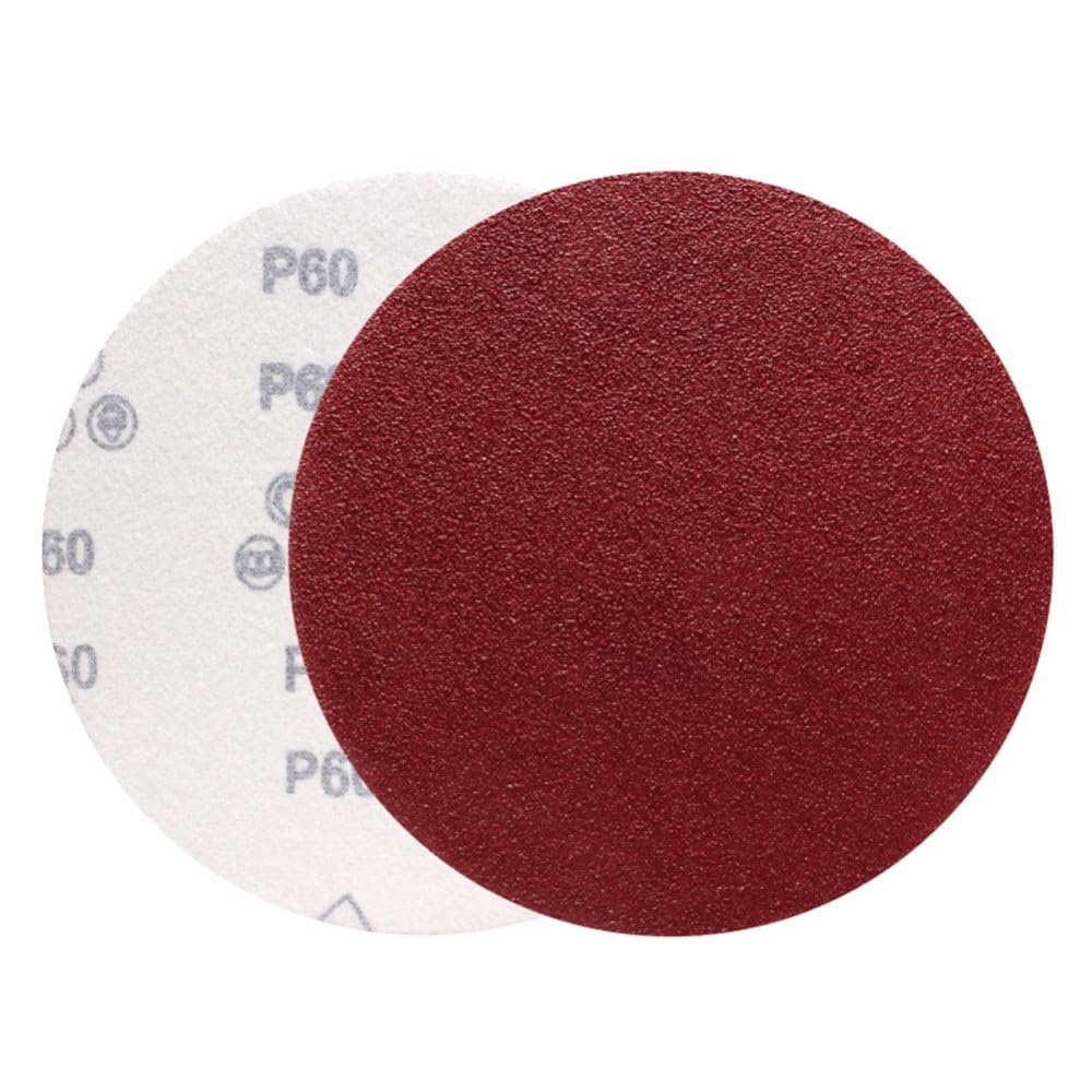 Disco de arena, papel de lija, herramientas abrasivas manuales, grano 40-2000, disco de pulido redondo de 9 pulgadas/225mm para pulidor de coche de madera y Metal, 10 Uds., rojo, 240