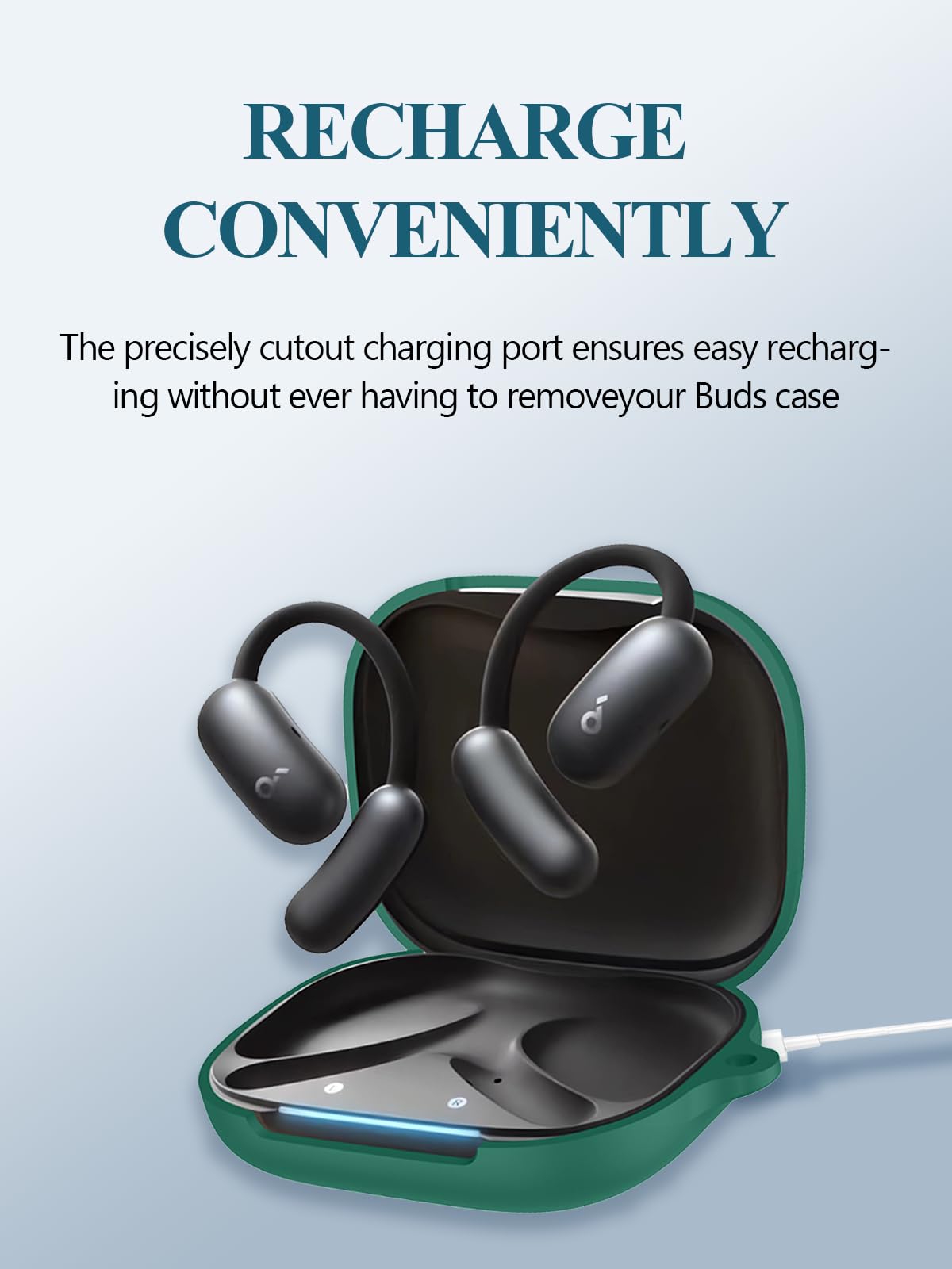 Amazon.com: Case for Soundcore AeroFit 2 by Anker, Noise