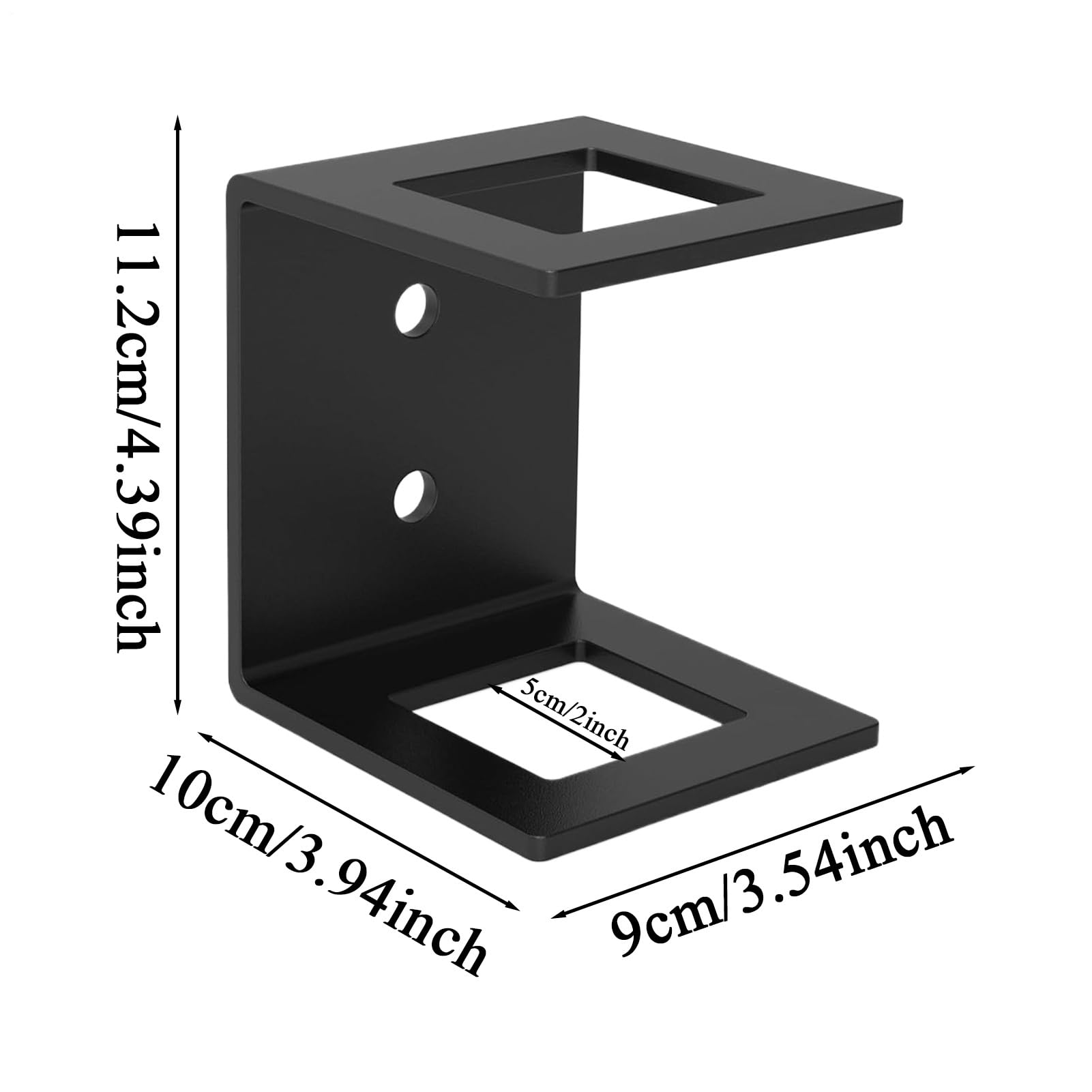Soporte de almacenamiento de enganche de garaje resistente