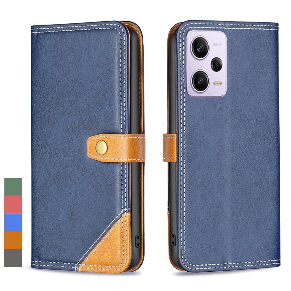 Leder Handyhülle Für Xiaomi Redmi Note 12 Pro – Klapphülle Mit Standfunktion & Kartenfach