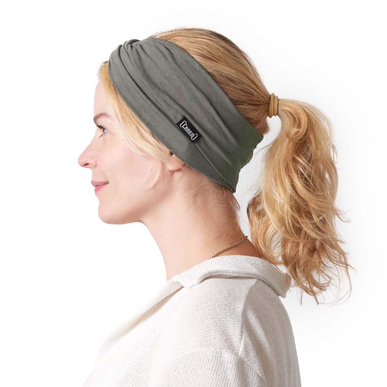 Fascia Per Capelli Sportiva Con Nodo Intrecciato Turbante In - Foto 13