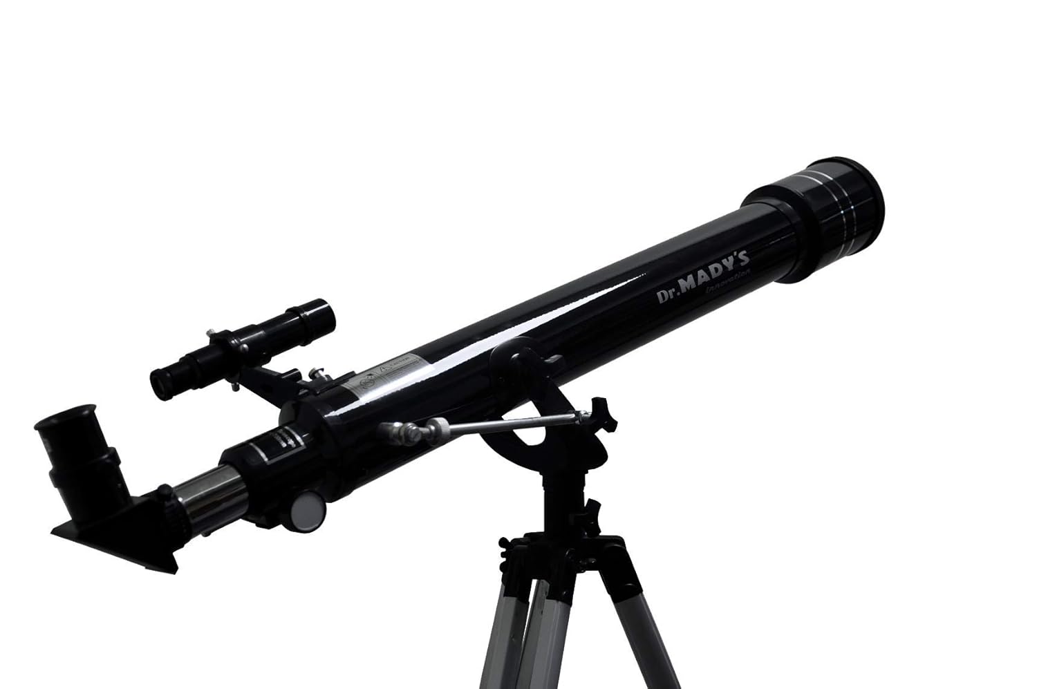 Dr. Mady's Telescope 700F60TX Refractor l 525X Zoom l 3 X Barlow Lens, 1.5X Erecting Eyepiece