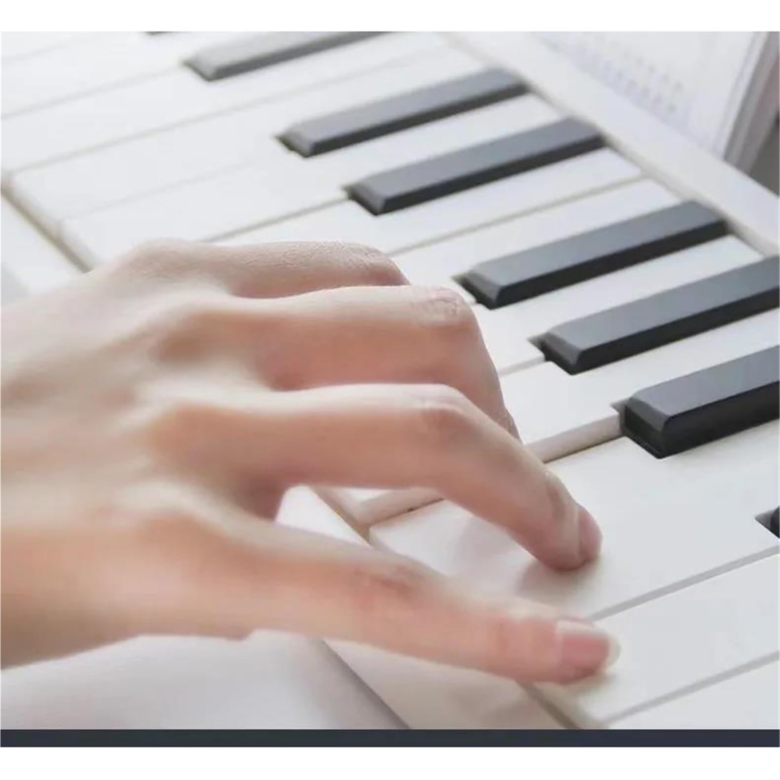 Tastiera Elettronica Professionale Pianoforte Digitale Portatile Pieghevole A 49 Tasti Tastiera Elettronica Strumento Per Principianti