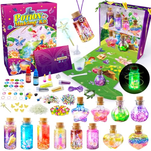 JOPSHEEN Potion Making Kit for Kids, DIY 12 Potions, Crafts Toys Christmas Birthday Gifts for Girls Boys