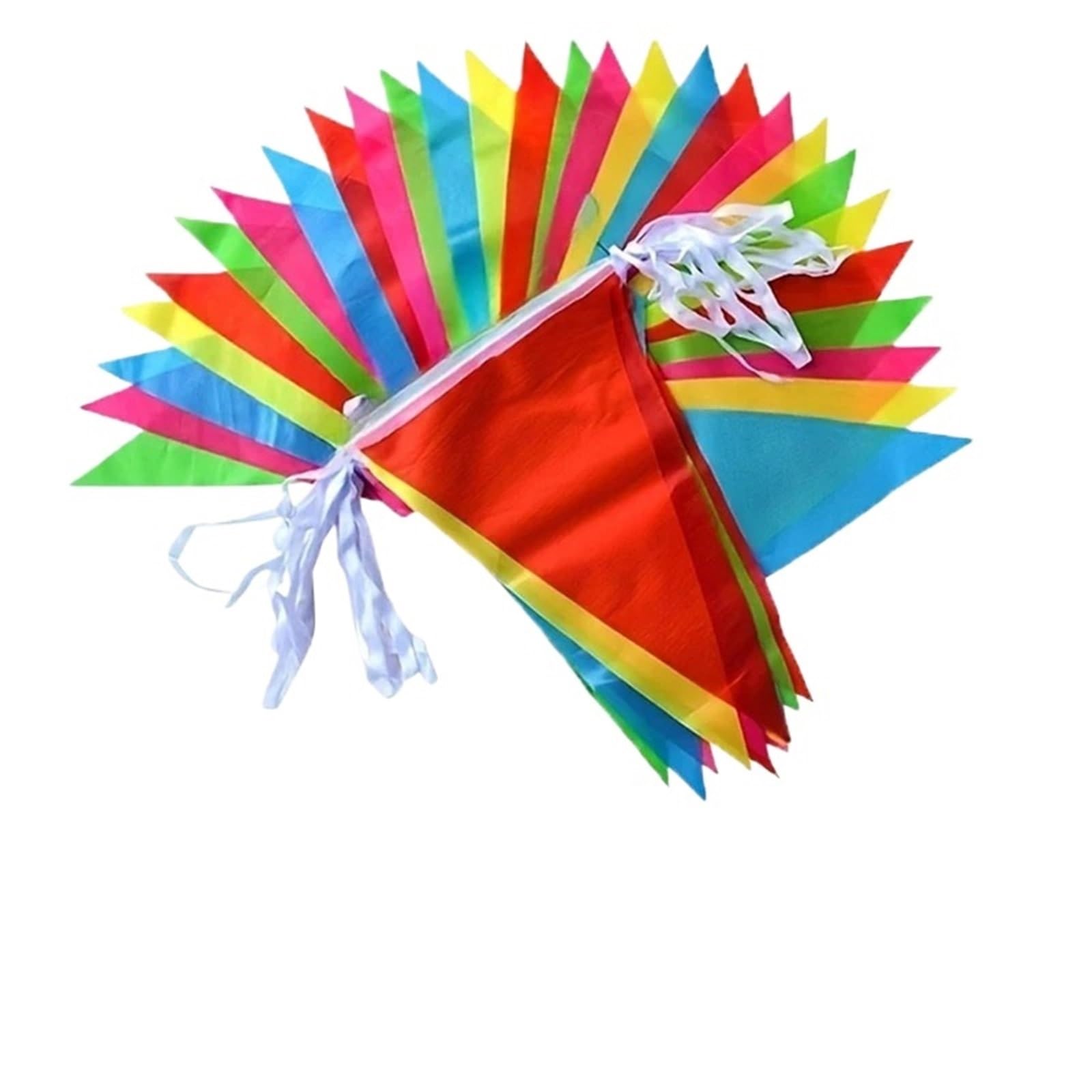 Colorful Pennants Banner Flag Multicolor Banners Carnival Decorations Grand Opening Triangle For Party baner urodzinowy baner urodzinowy ślub(500pcs)