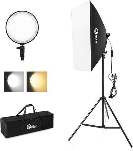 Softbox LED OMBAR pour éclairage vidéo