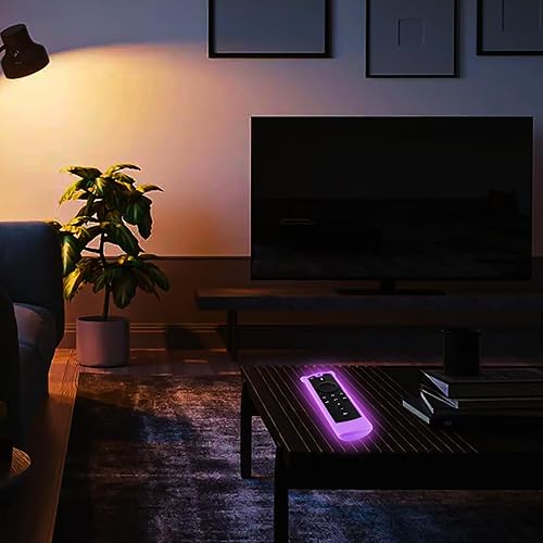 Miniatura 3 de Wevove Paquete de 3 Funda de silicona para control remoto de tercera generación con cordón, funda protectora de silicona suave antideslizante (solo