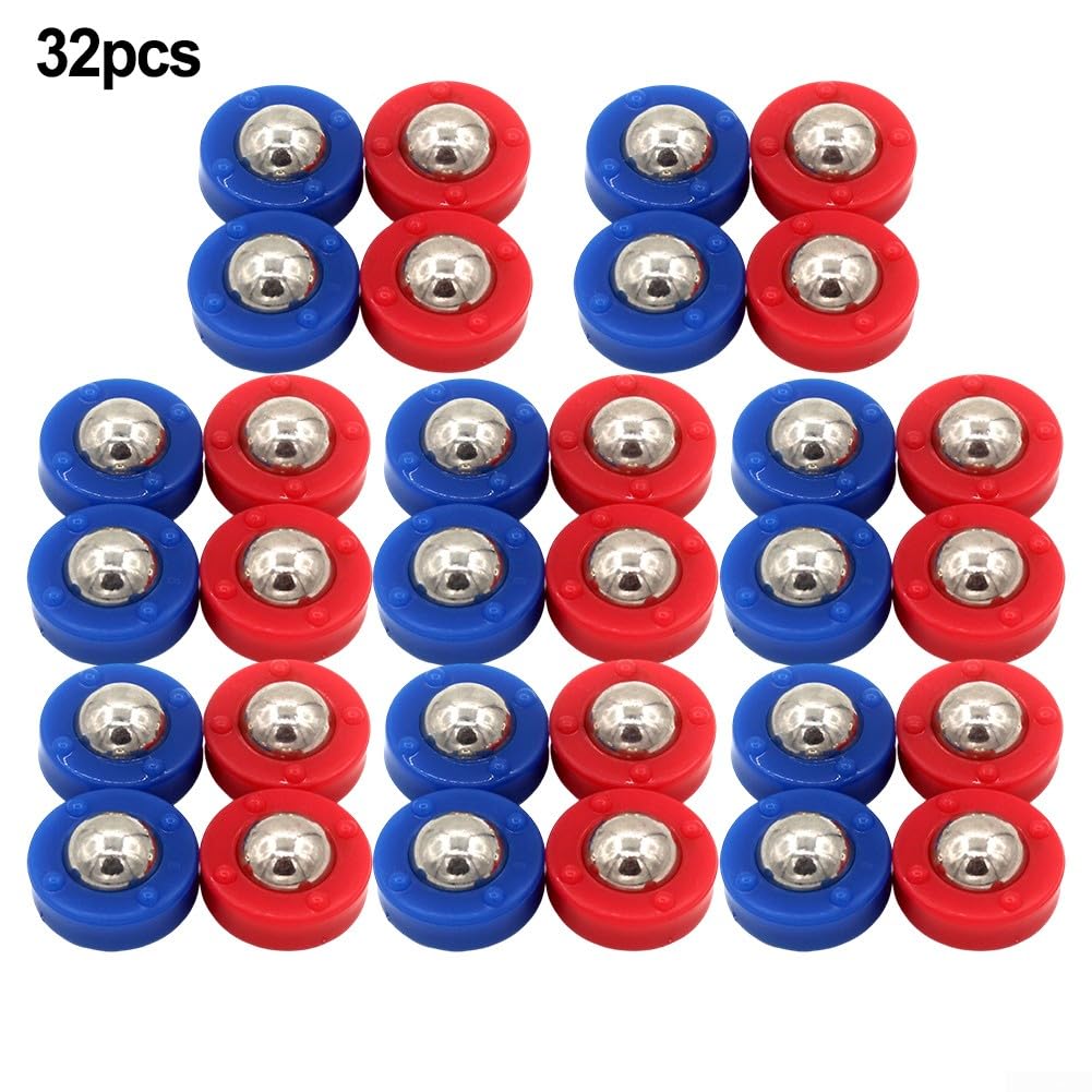 Lot de 32 palets pour jeu de curling de table