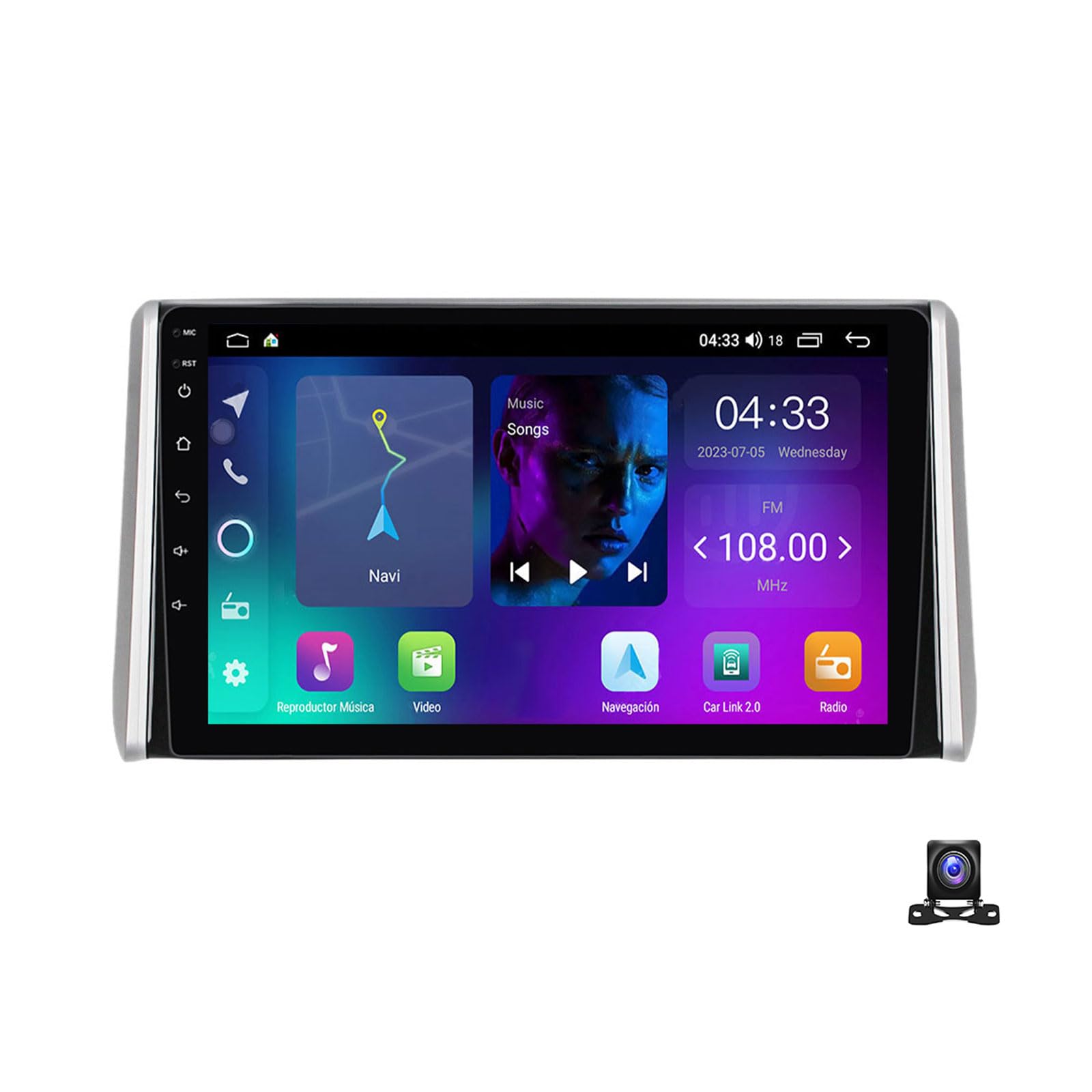 Autoradio pour Toyota RAV4, l'écran tactile idéal pour voyager connecté en famille