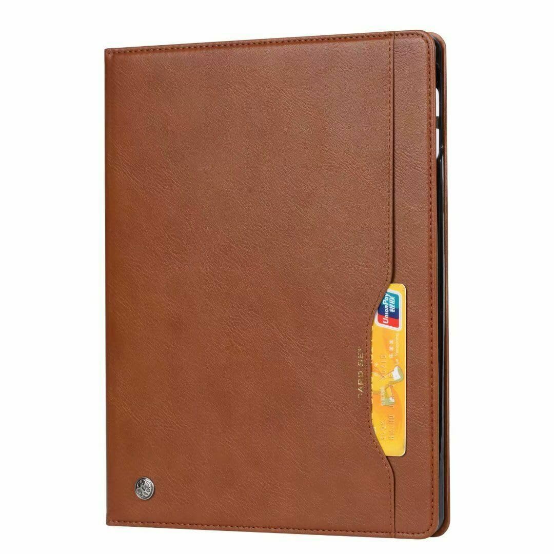 Étui portefeuille iPad Pro 12.9 marron idéal pour travailler en déplacement - 7