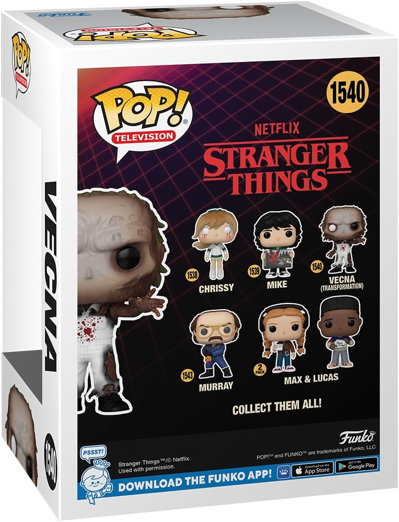 Funko POP! TV: Stranger Things - Vecna - (Transformation) - Collectable Vinyl Figure - Gift Idea - Official Merchandise - for Kids & Adults - TV Fans - Model Figure for Collectors and Display