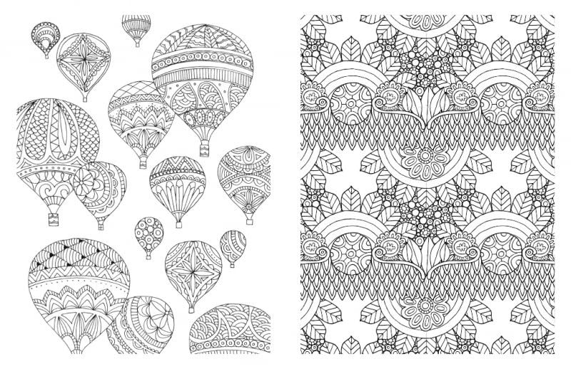 Arte antiestrés: Alegría y relajación. Láminas para colorear (Libro de colorear para adultos)