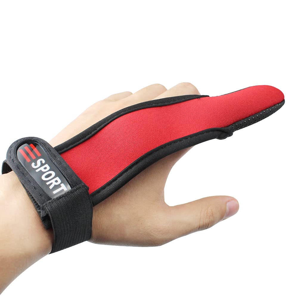 Guantes de Pesca Elásticos Guantes Profesionales de un Solo Dedo Guante de Pesca Antideslizante para Pesca al Aire Libre