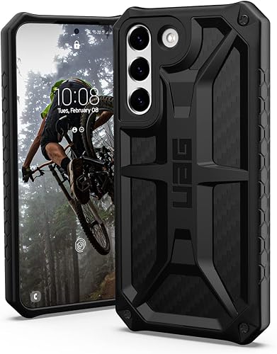 URBAN UAG-GLXS22-P-CF Shockproof Case for Galaxy S22