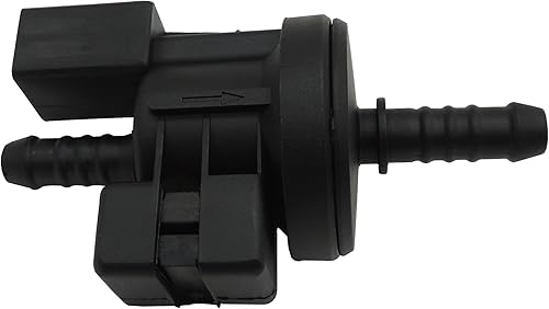 HiSport Válvula de purga de bote de vapor 06E906517A - Compatible con Audi A3 A4 A6 A8 Q7 S8 TT Volkswagen VW EOS Golf Beetle Jetta Passat Seat