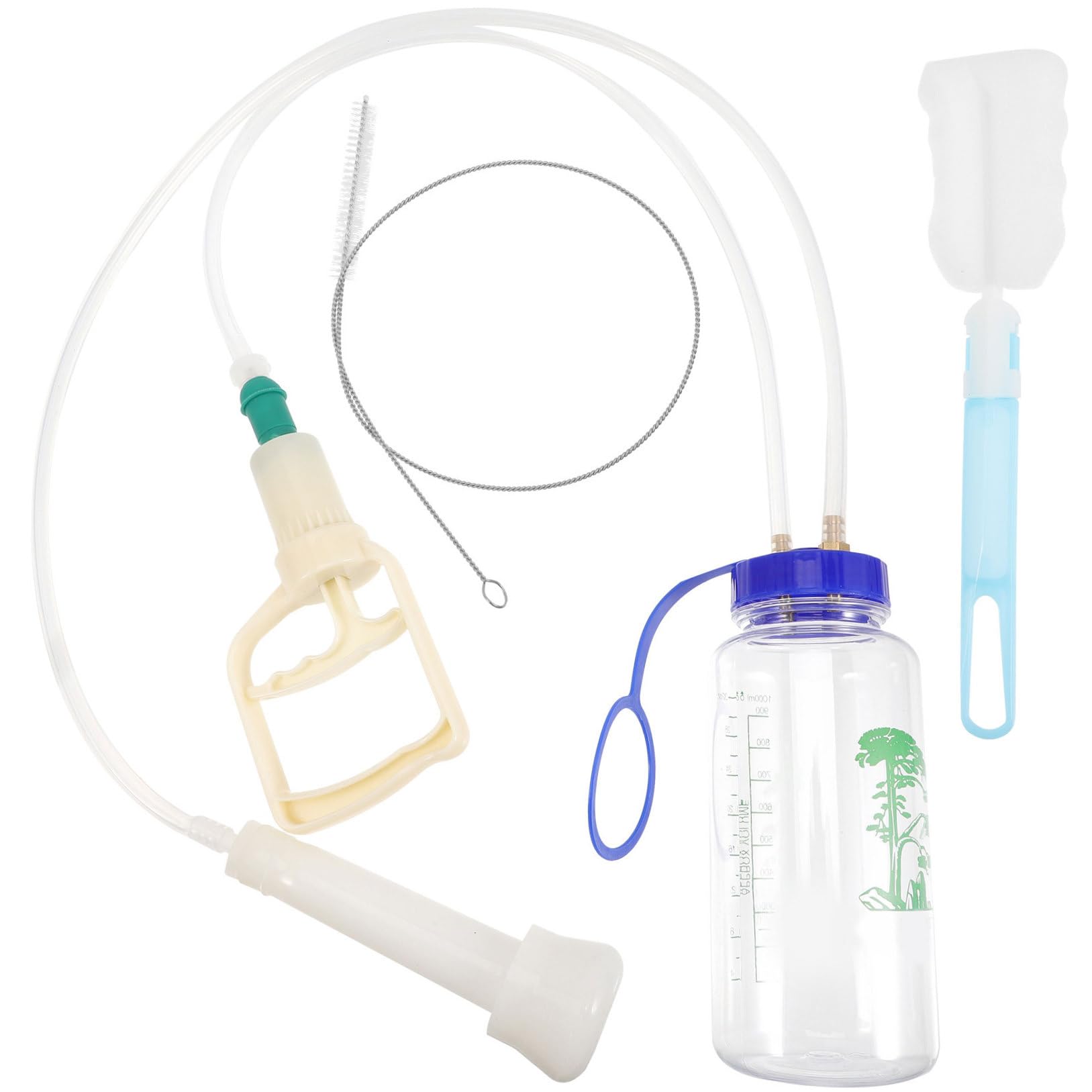 Macchina la Mungitura Manuale di Pecore e Mucche, Accessorio per Mucca Portatile in Plastica Resistente, Forniture Agricole Compatte per Allevamenti da Latte e Fattorie