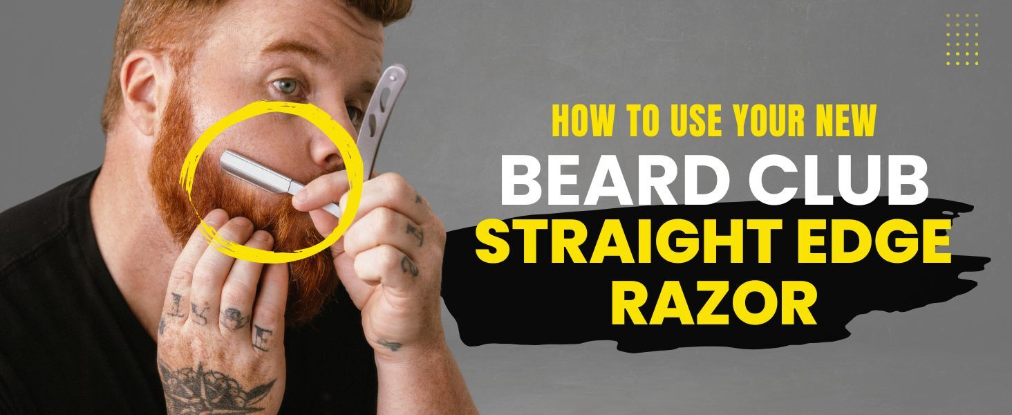 How to Use Your New Beard Club Straight Edge Razor - Amazon.com