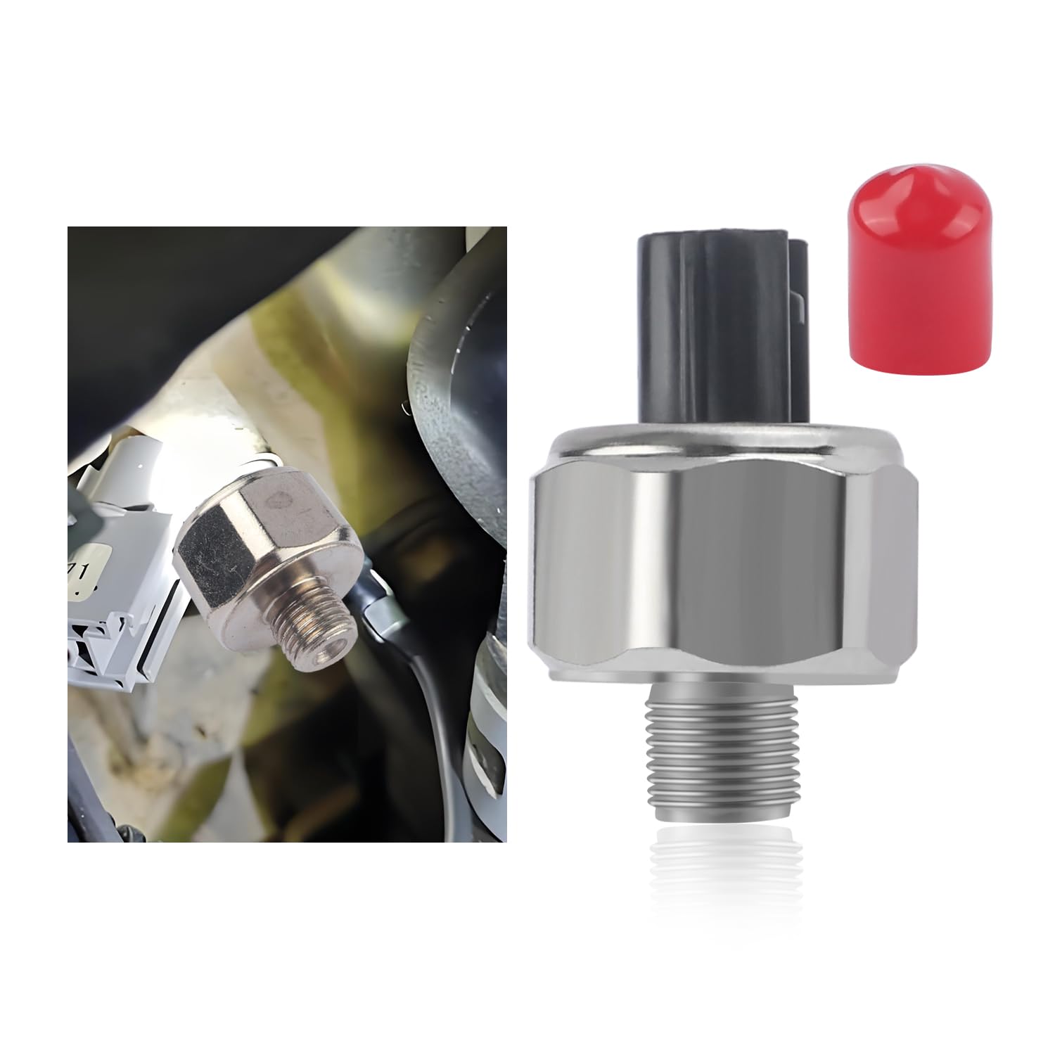 Amazon.com: Car Ignition Knock Sensor,OEM#30530-PPL-A01 Automotive ...