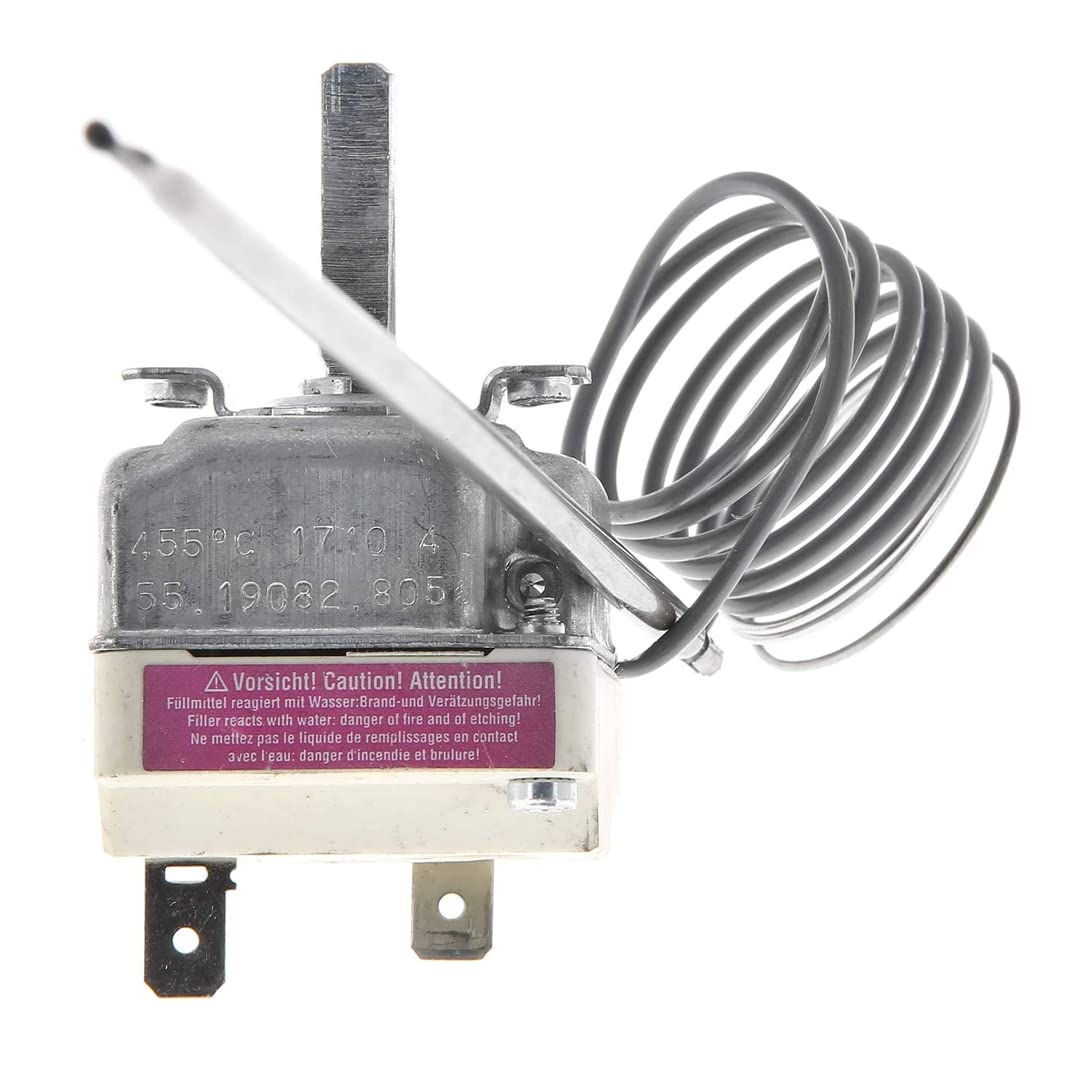Temperaturthermostat für Pizzaofen, 75-455 C, einpolig, 55.19082.805