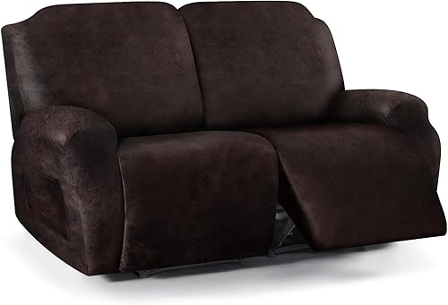 Vista 263 de molasofa Fundas de cuero para sillas reclinables, fundas para sillas reclinables grandes para silla reclinable, 4 piezas, fundas lavables que se