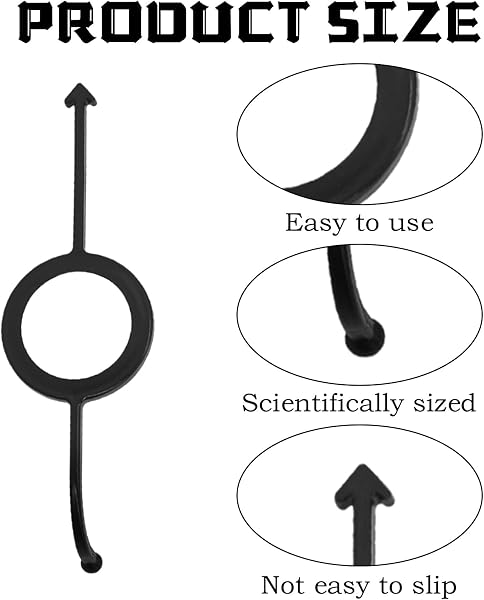 Ensemble de 4 Aides à la visée Noires pour Billard, Accessoires et Fournitures pour Table de Billard, entraîneur de Billes Blanches pour Billes de 2-1/4", Facile à Transporter, Convient aux débutants - 2
