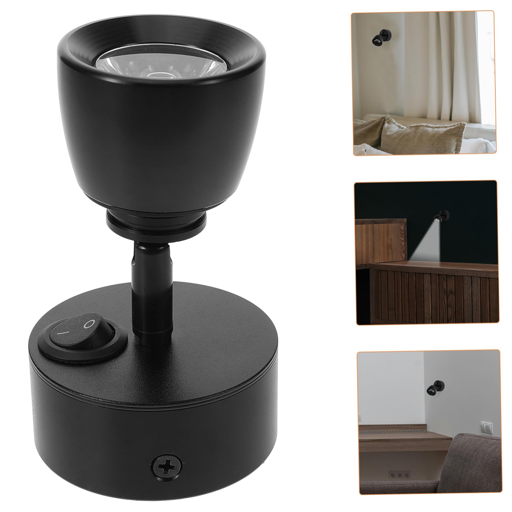 DOITOOL Led Light Wall-Mounted Reading Lamp Bedroom Decor Warm White Eye-Care Lighting