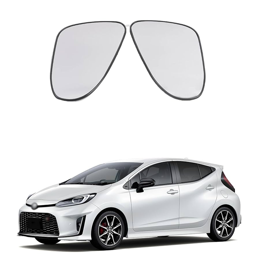 NHP10 AQUAフルブラ＋超希少ミラーブラ セット！！ PRIUS Ｃ 楽天市場】□アクアNHP10□トヨタPRIUS-C純正USドアミラーガラス