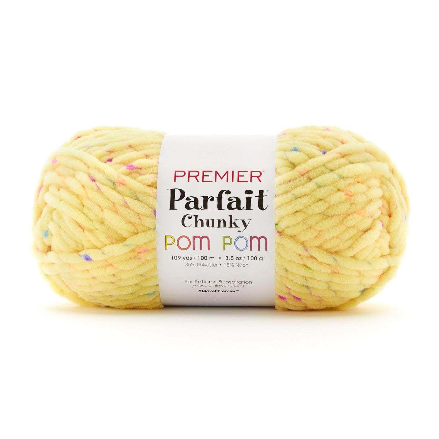 Fil chunky à pompons Parfait Premier pour une couverture de salon cocooning