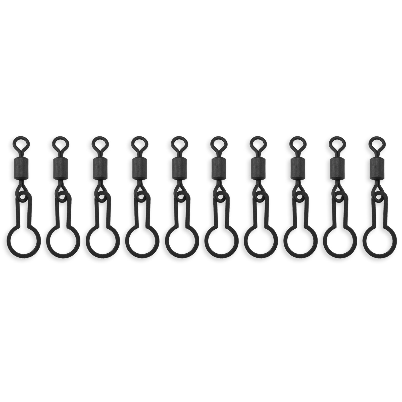 Bank Tackle Size 8 PVA Ring Swivels (x 10 pack)