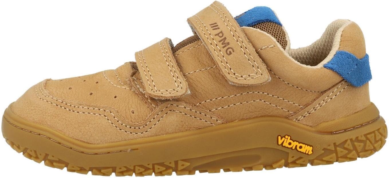 Primigi Grander Trainers Cognac Vibram Sole Barefoot Design Zero-Drop Ergonomic Fit