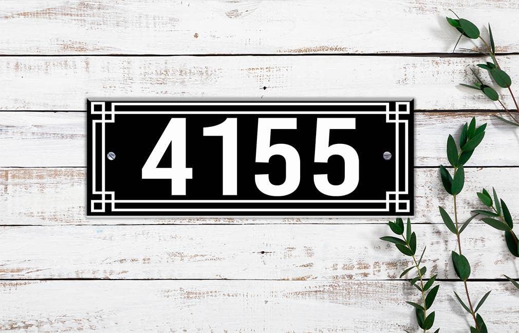 Amazon.com: House Numbers Decorative Ceramic Tile Block Number