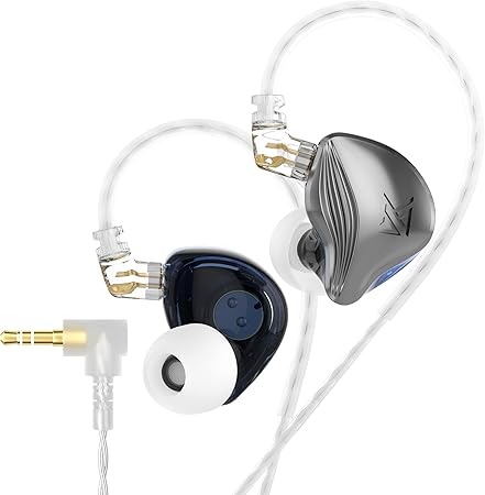 Fones de ouvido intra-auriculares KZ ZEX, fones de ouvido intra-auriculares  com fio de 3,