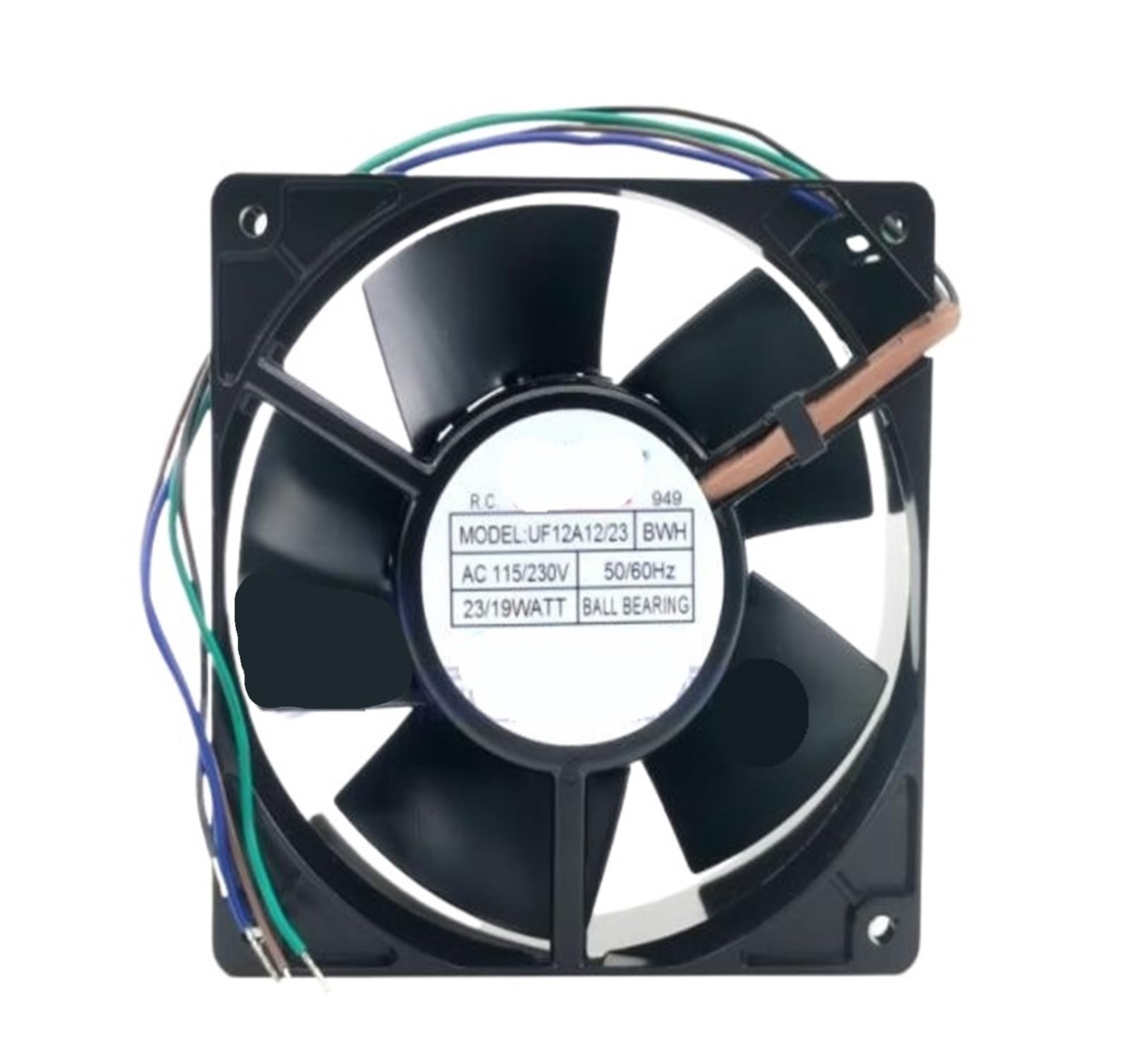 Ventilateur UF12A12/23BWH à fort flux d'air pour dissiper la chaleur des circuits